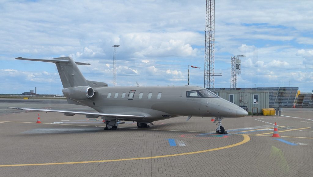 Pilatus PC-24 — Geneva to Amsterdam