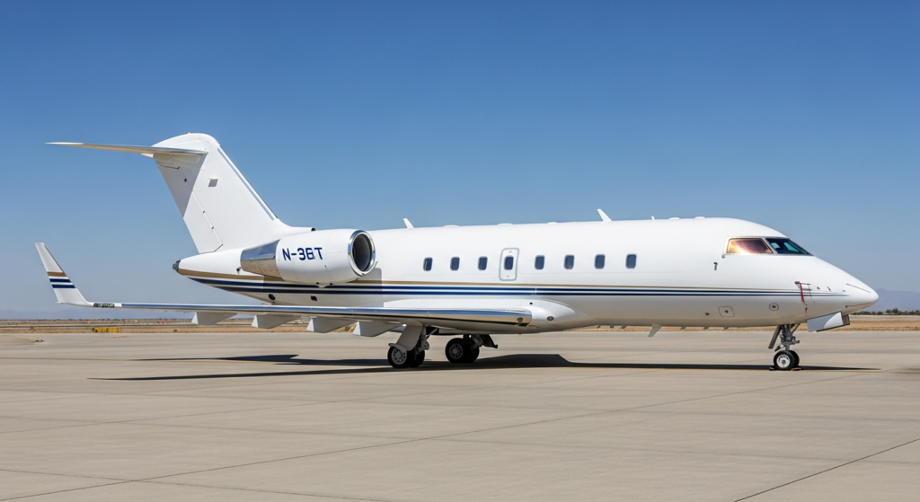 Bombardier Challenger 604 private jet charter