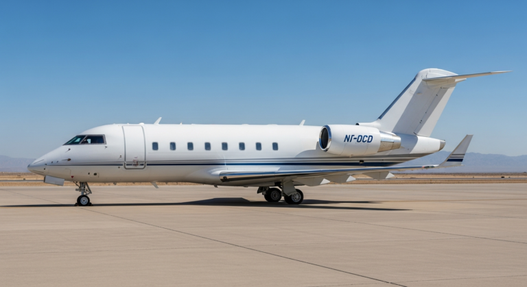 Bombardier Challenger 650 private jet charter