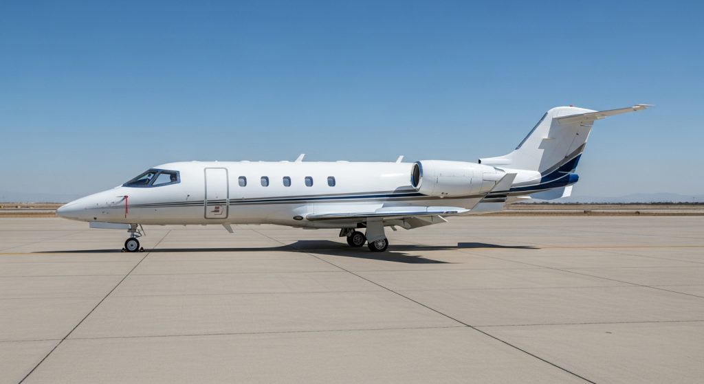 Learjet 40XR — Las Vegas to Los Angeles