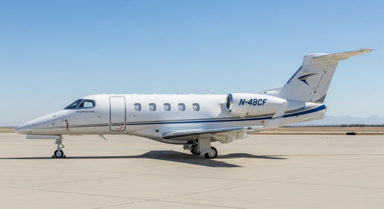 Embraer Phenom 100 private jet charter