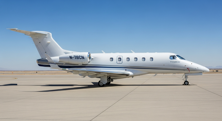 Embraer Phenom 300 private jet charter