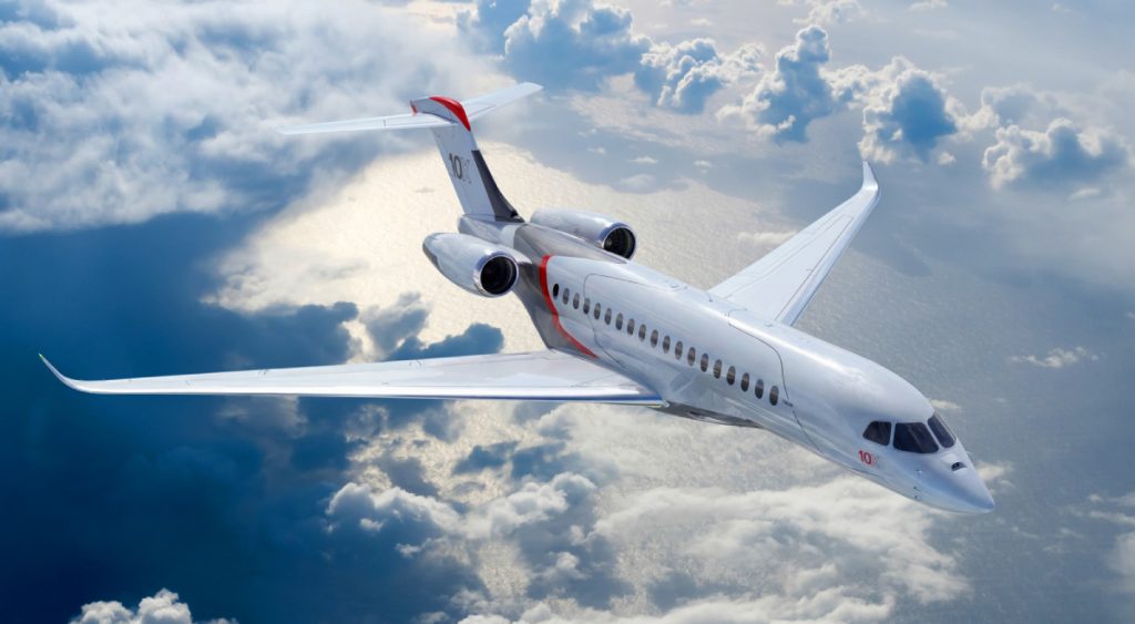 Dassault Falcon 10X exterior