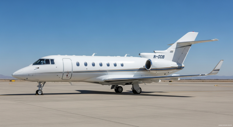 Hawker 4000 private jet charter
