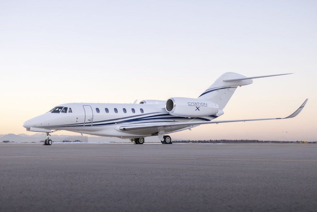 Citation X — New York to Sanford