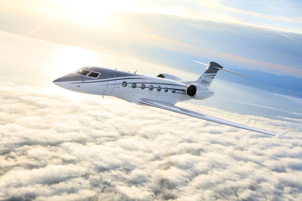Gulfstream G-500 — Geneva to Nice
