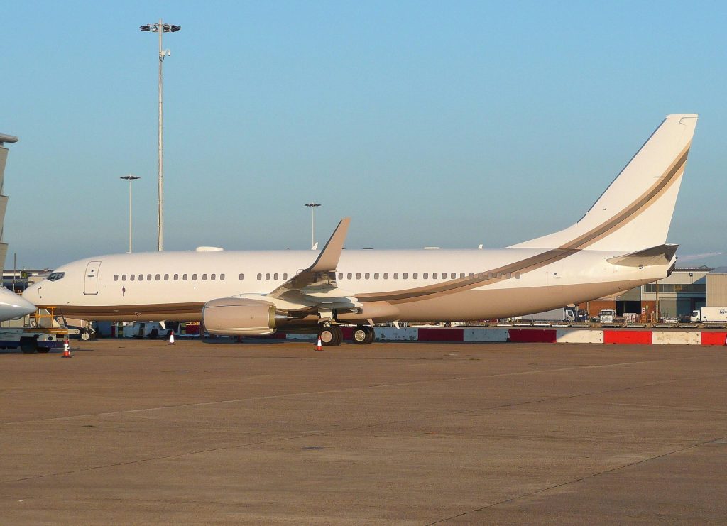 Boeing BBJ2 exterior