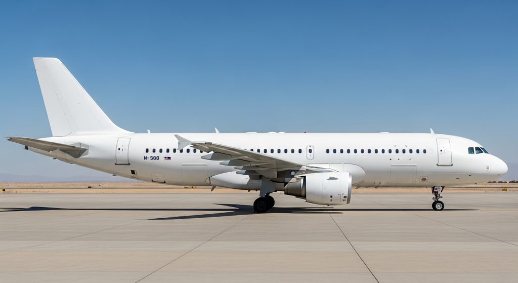 Airbus ACJ318 exterior