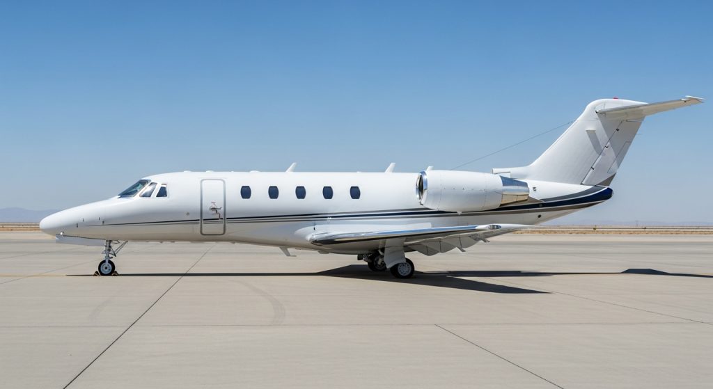 Citation Excel — New York to Newport