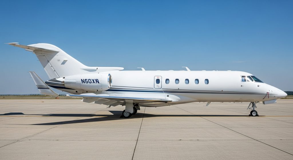 Hawker 850XP exterior