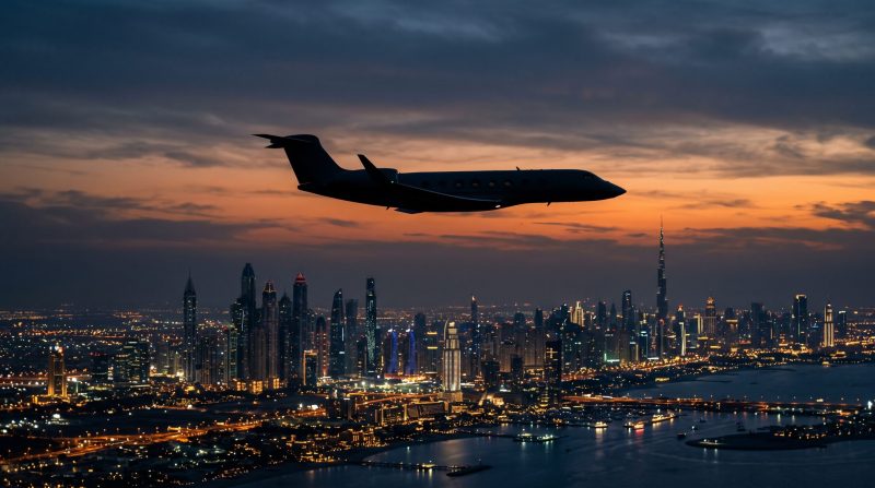 Best Private Jet Routes from Dubai to Europe